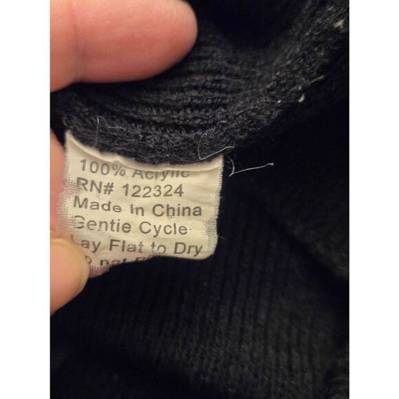 Sierra Accessory 2 Pcs Women's Size Small/Medium Black & Ivory Dickies - Picture 13 of 13